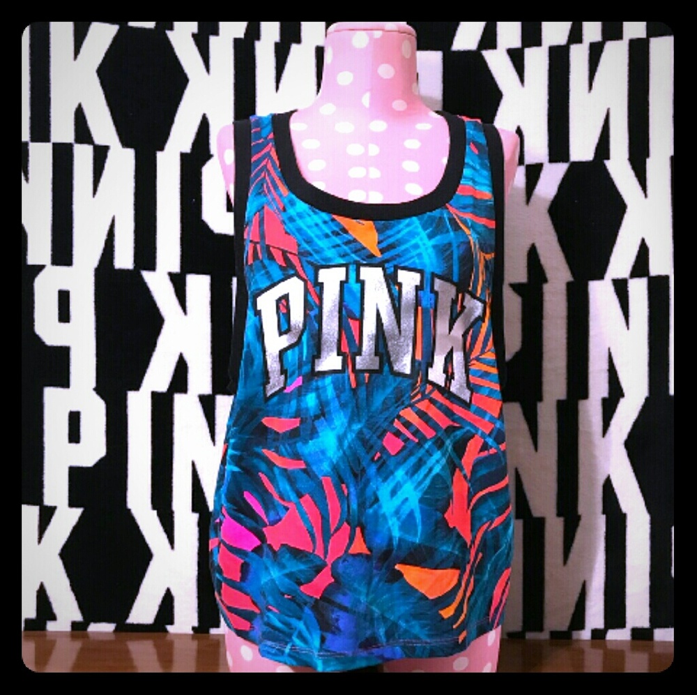 Tropical print crop top